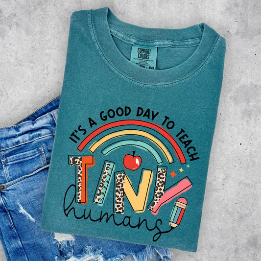 Good Day to Teach Tiny Humans