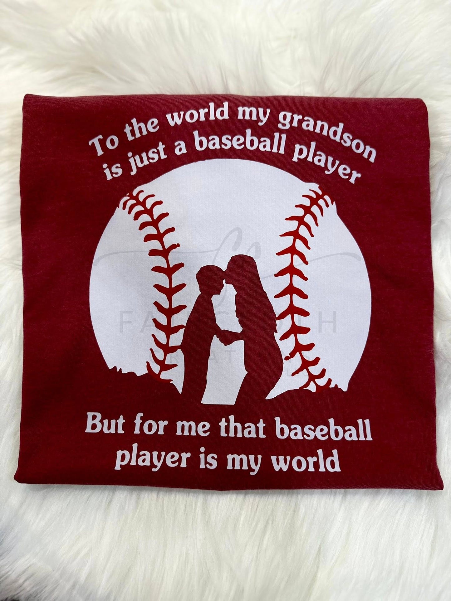 Grandson Baseball Player