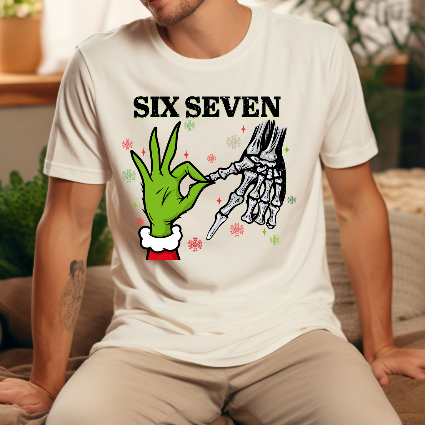 Grinch Skeleton Six Seven- Toddler/Youth