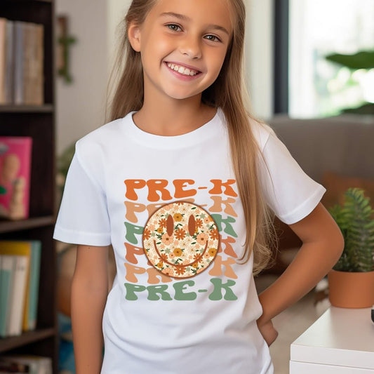 Groovy Grade with Floral Smiley