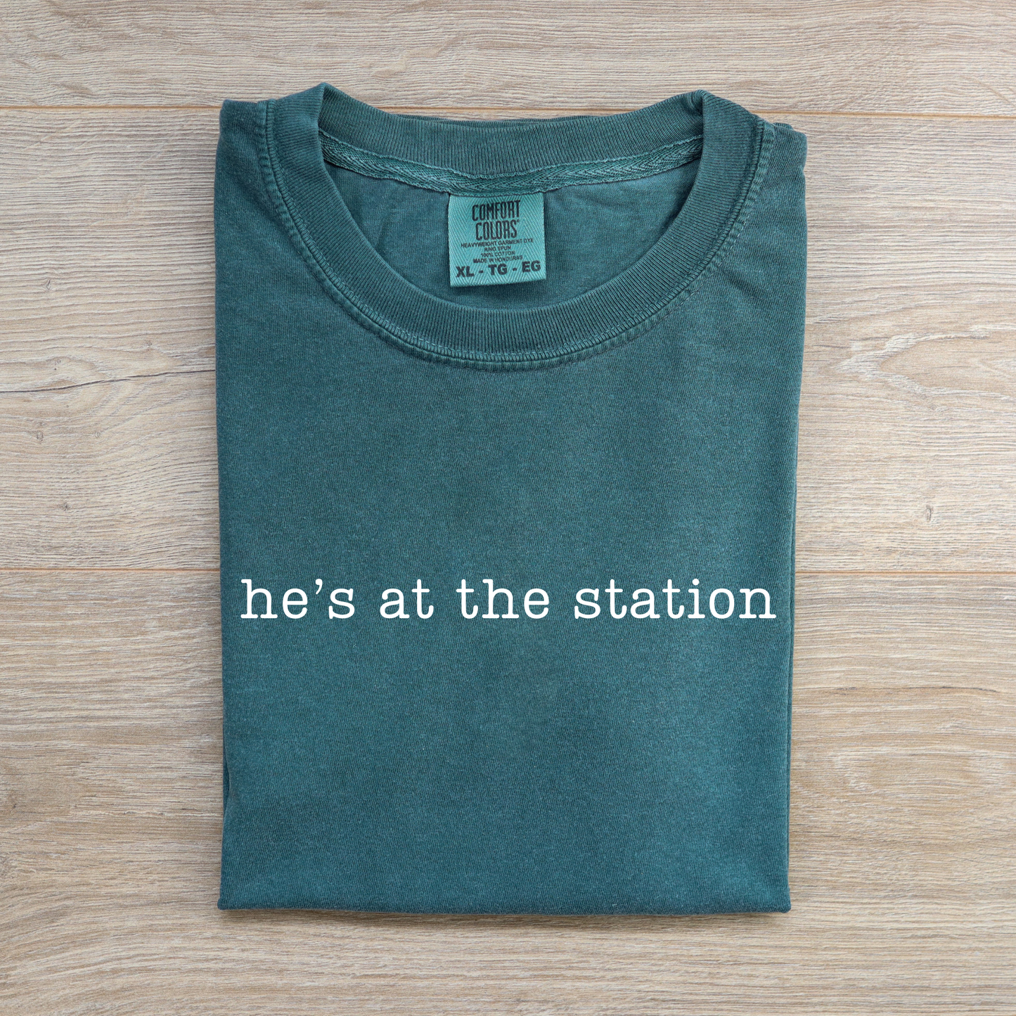 He's at the Station