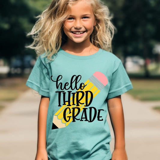 Hello Grade with Pencil