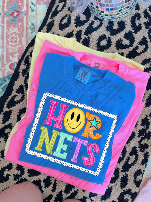 Hornets Smiley Neon