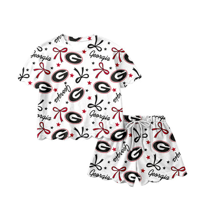 Scallop Short Sets- Girls- COLLEGE TEAMS