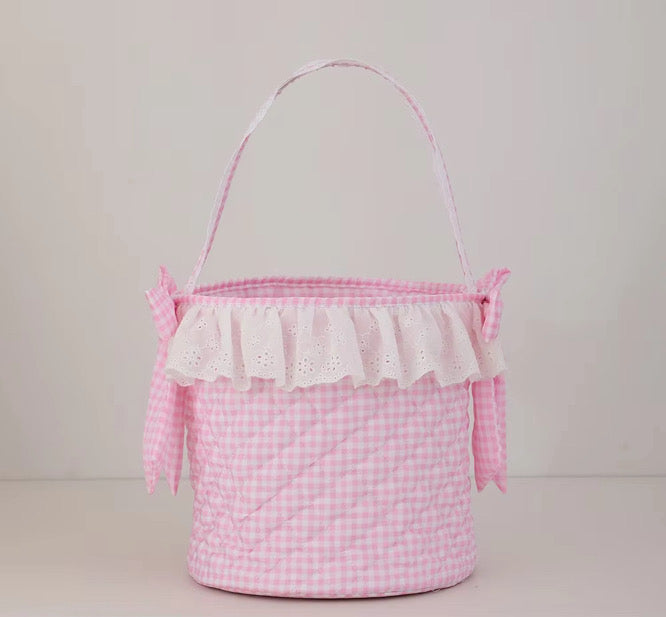 PREORDER-Embroidered Easter Baskets