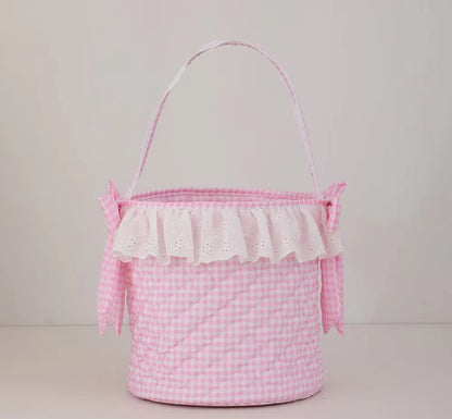 PREORDER-Embroidered Easter Baskets