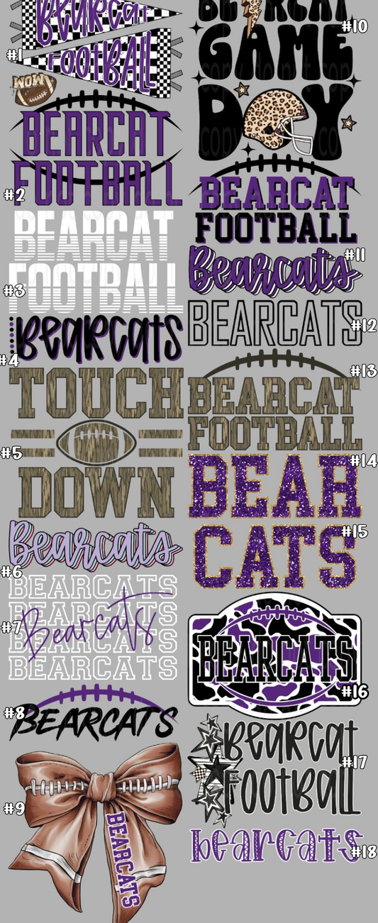 Bearcats Game Day Options