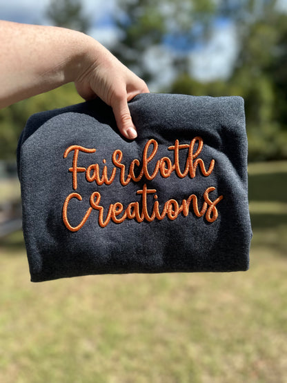 Embroidery Puff Names