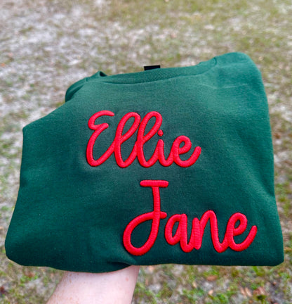 Embroidery Puff Names