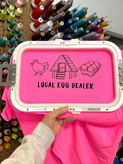 Local Egg Dealer Embroidered