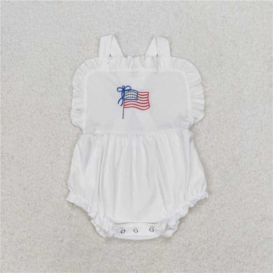 Flag on White Bubble