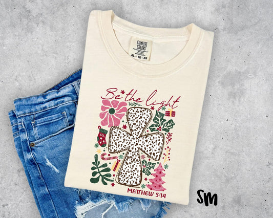 Be the Light Spotted Cross- Toddler/Youth