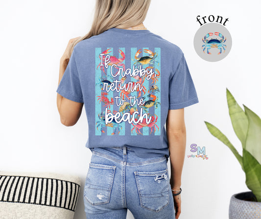 If Crabby Return to the Beach