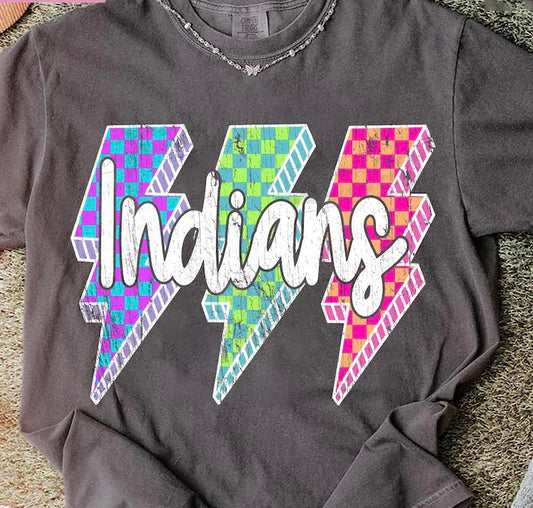 Indians Checkered Bolts