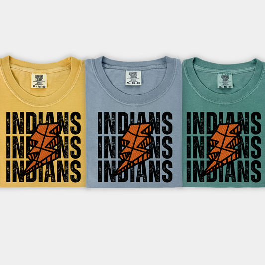 Indians Stacked Basketball