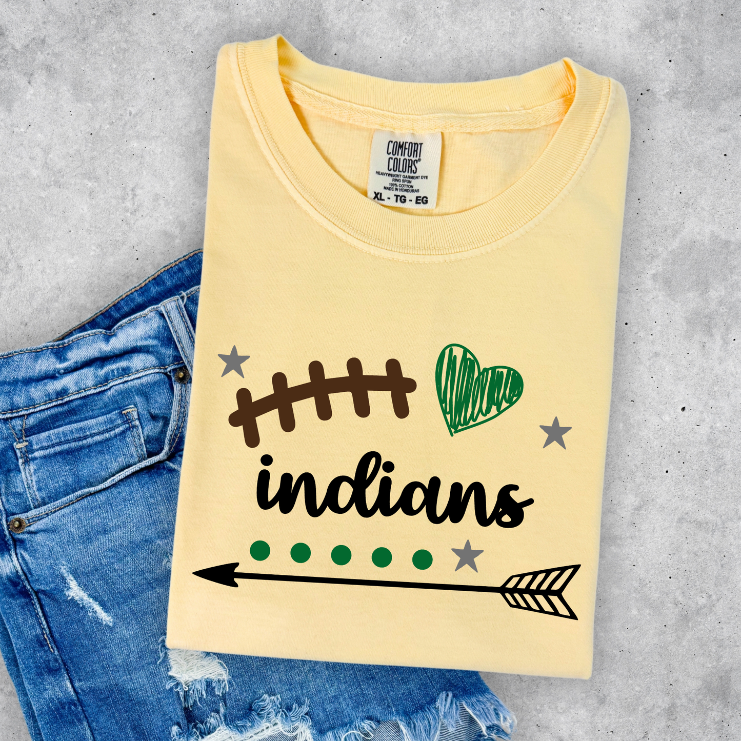 Indians with Football Laces