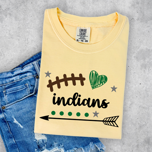 Indians with Football Laces