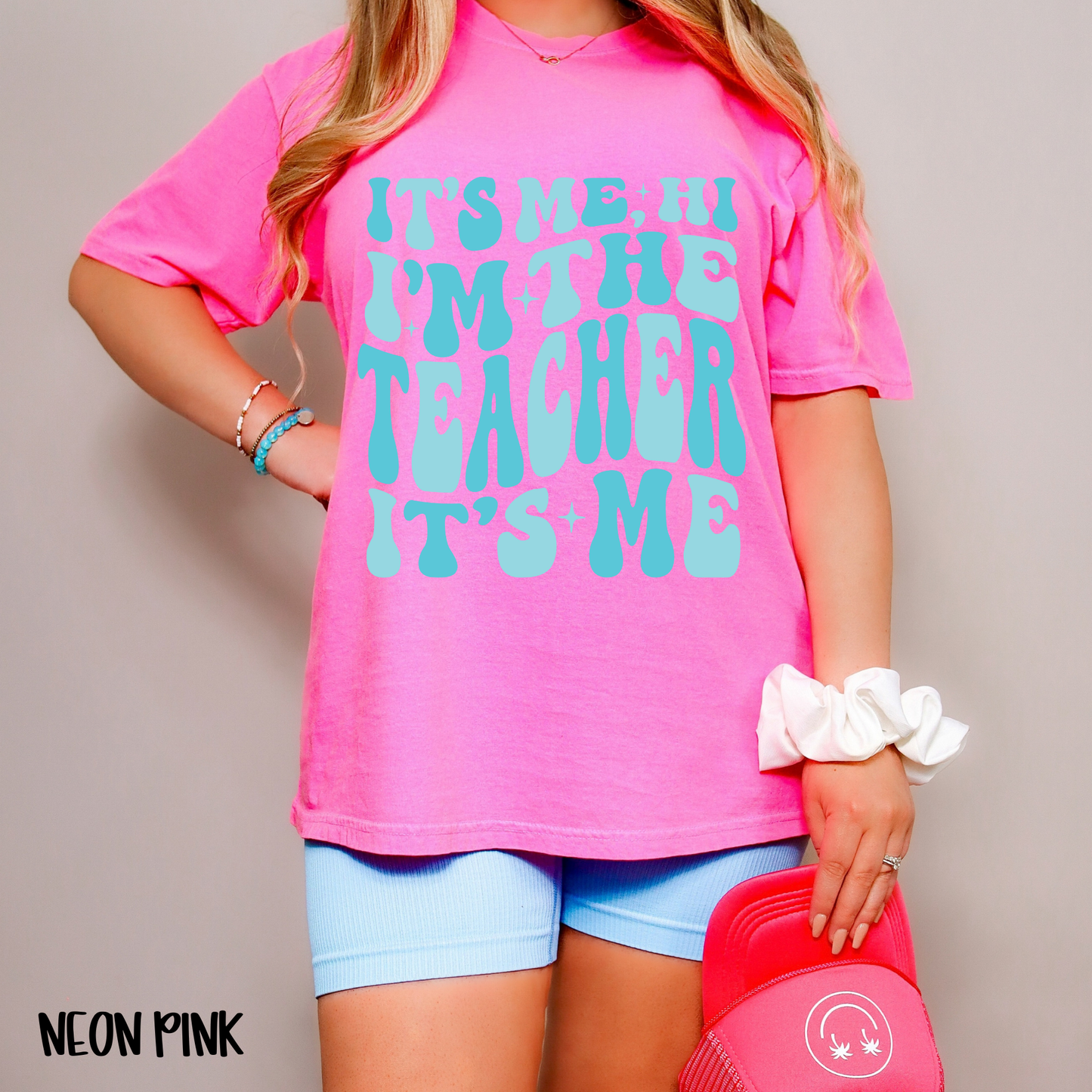 It's Me Hi I'm the Teacher (Blue)