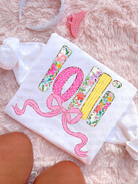 Lolli- Pink Yellow Floral
