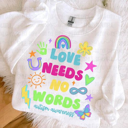 Love Needs No Words Autism