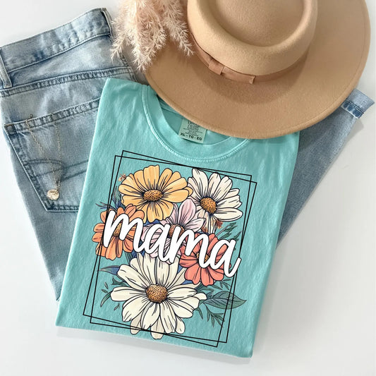 Mama with Daisies