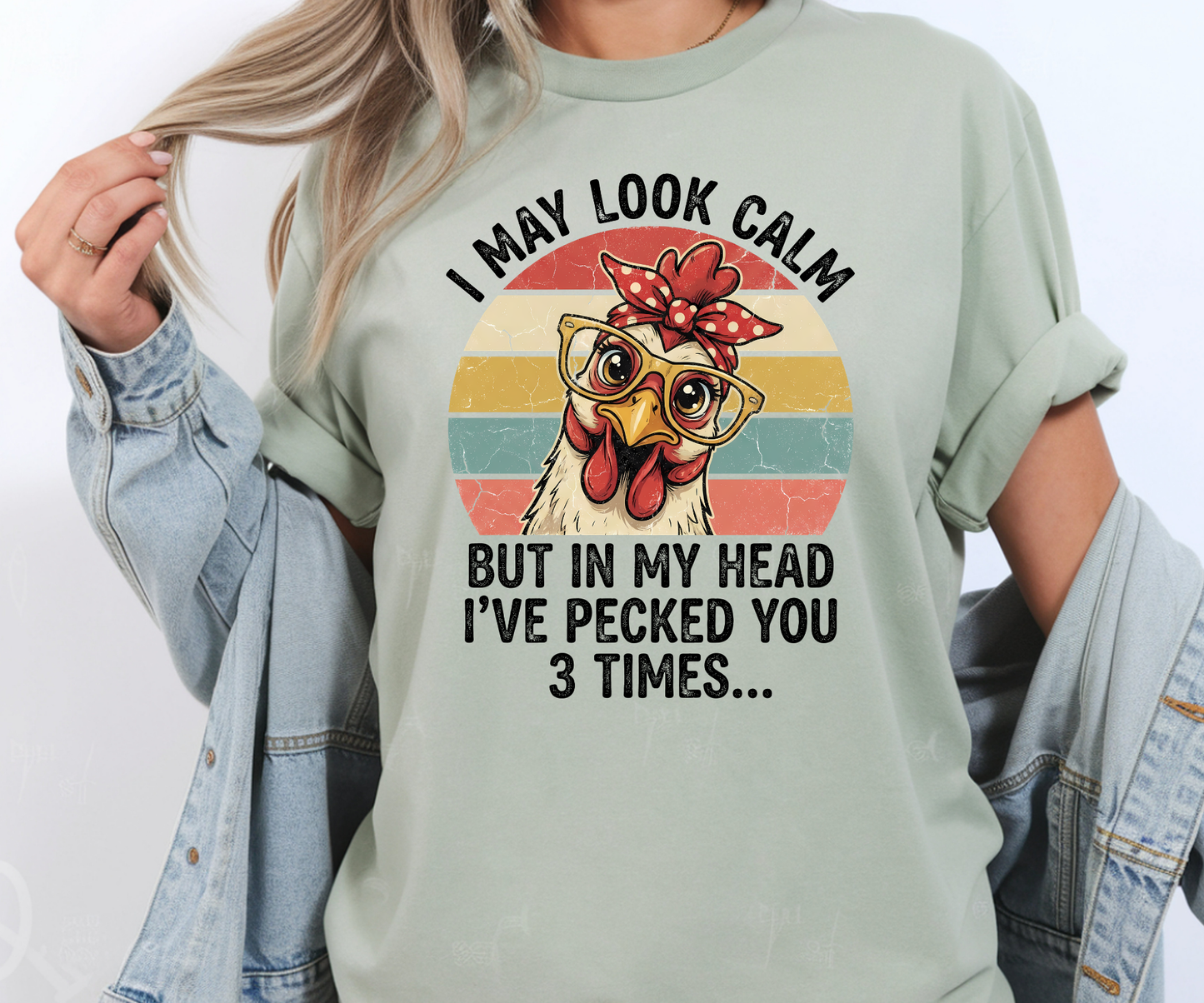May Look Calm Chicken