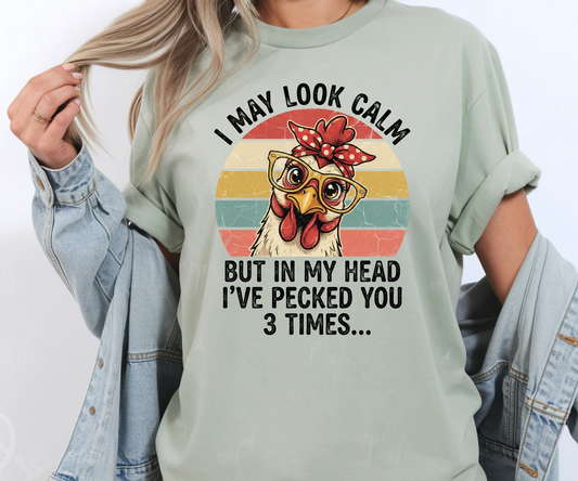 May Look Calm Chicken