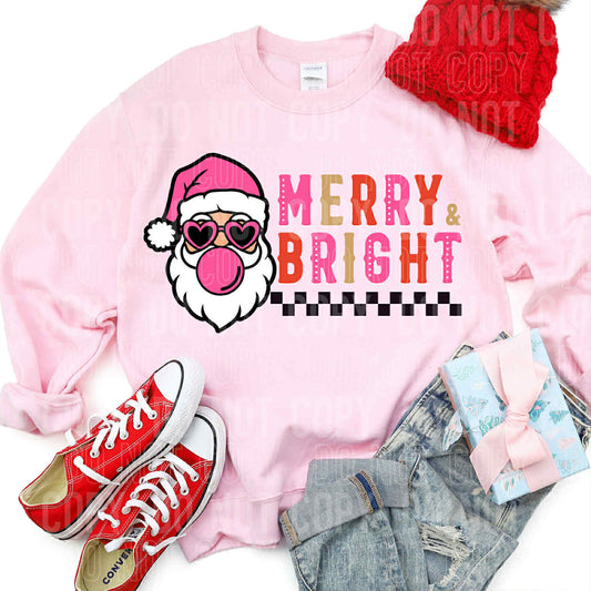 Merry Bright Santa Bubblegum