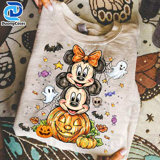 Mickey Stacked Pumpkins