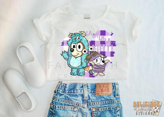 Monsters Inc Sully Bluey