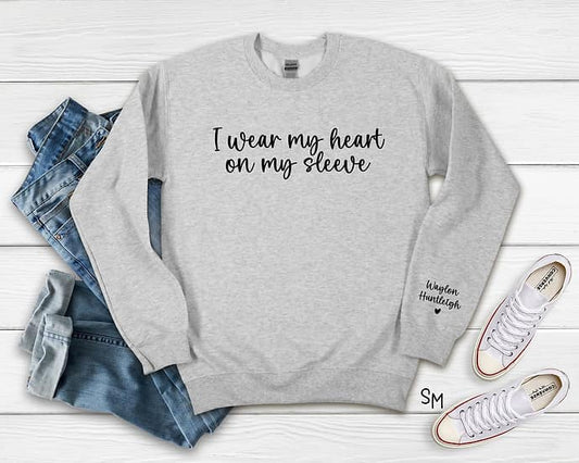 My Heart on the Sleeve (all black)