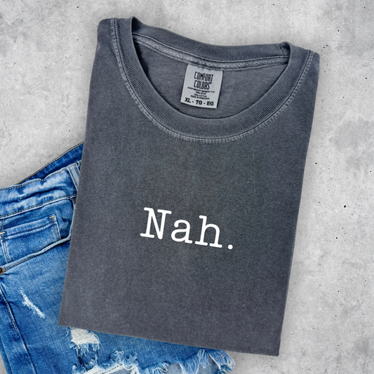 Nah.