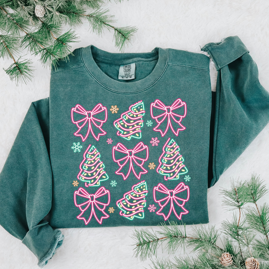 Neon Christmas Collage