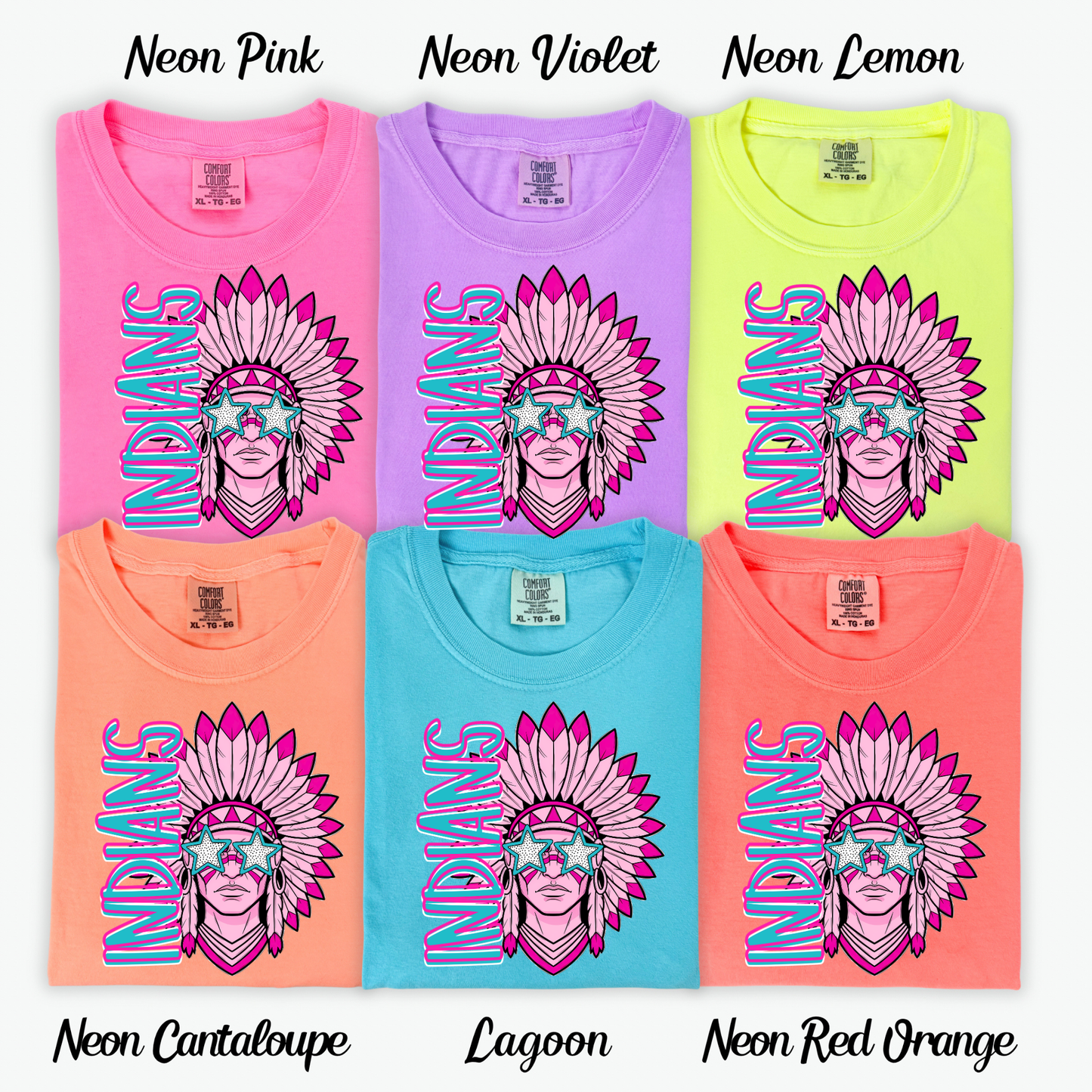 Neon Pink Indians