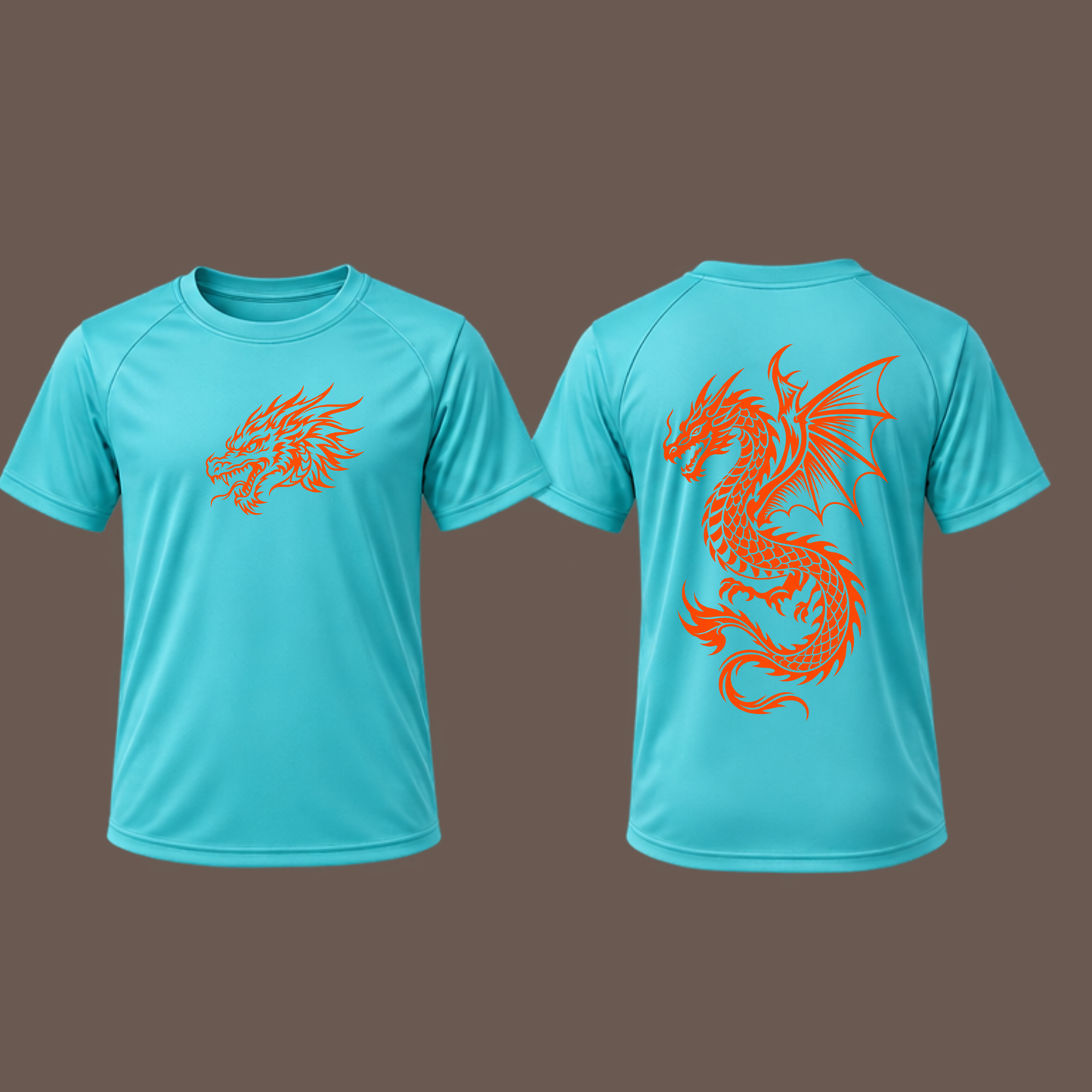 Orange Flying Dragon