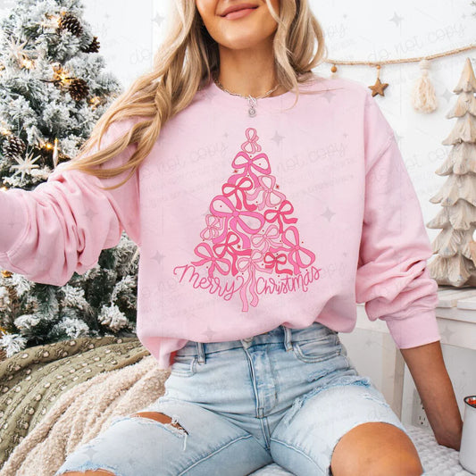 Pink Bow Christmas
