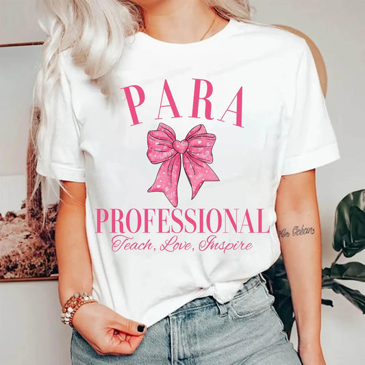 Para Professional with Pink Bow