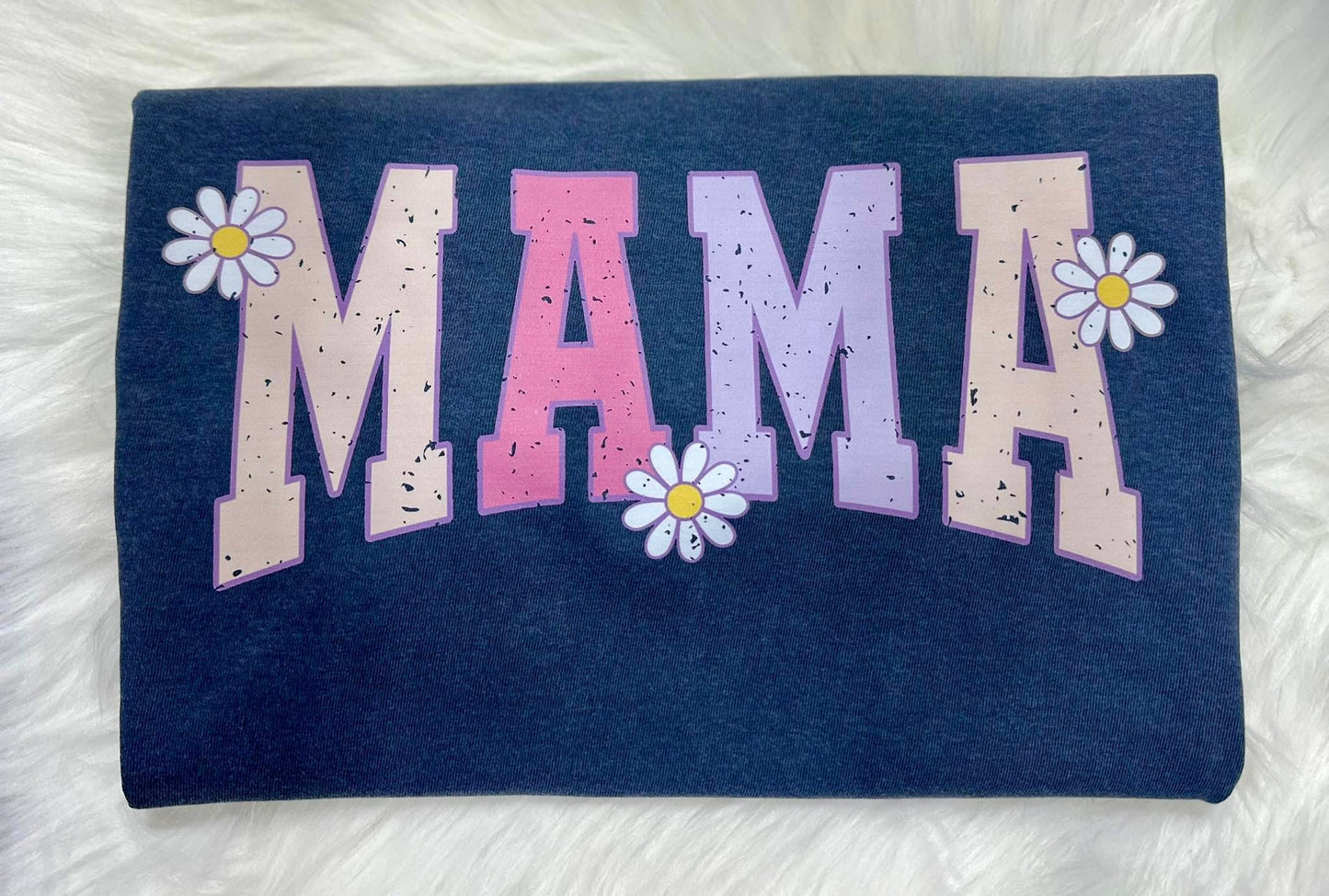 Pastel Mama White Daisies