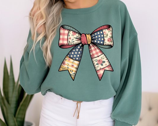 Patchwork Quilted Bow
