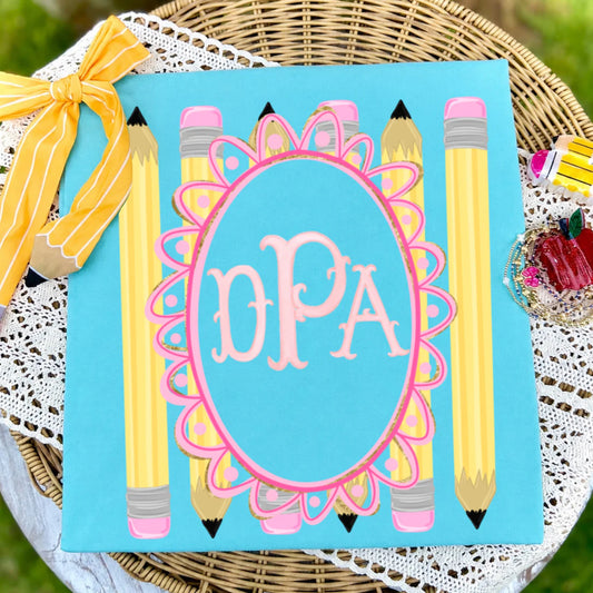 Pencil with Monogram