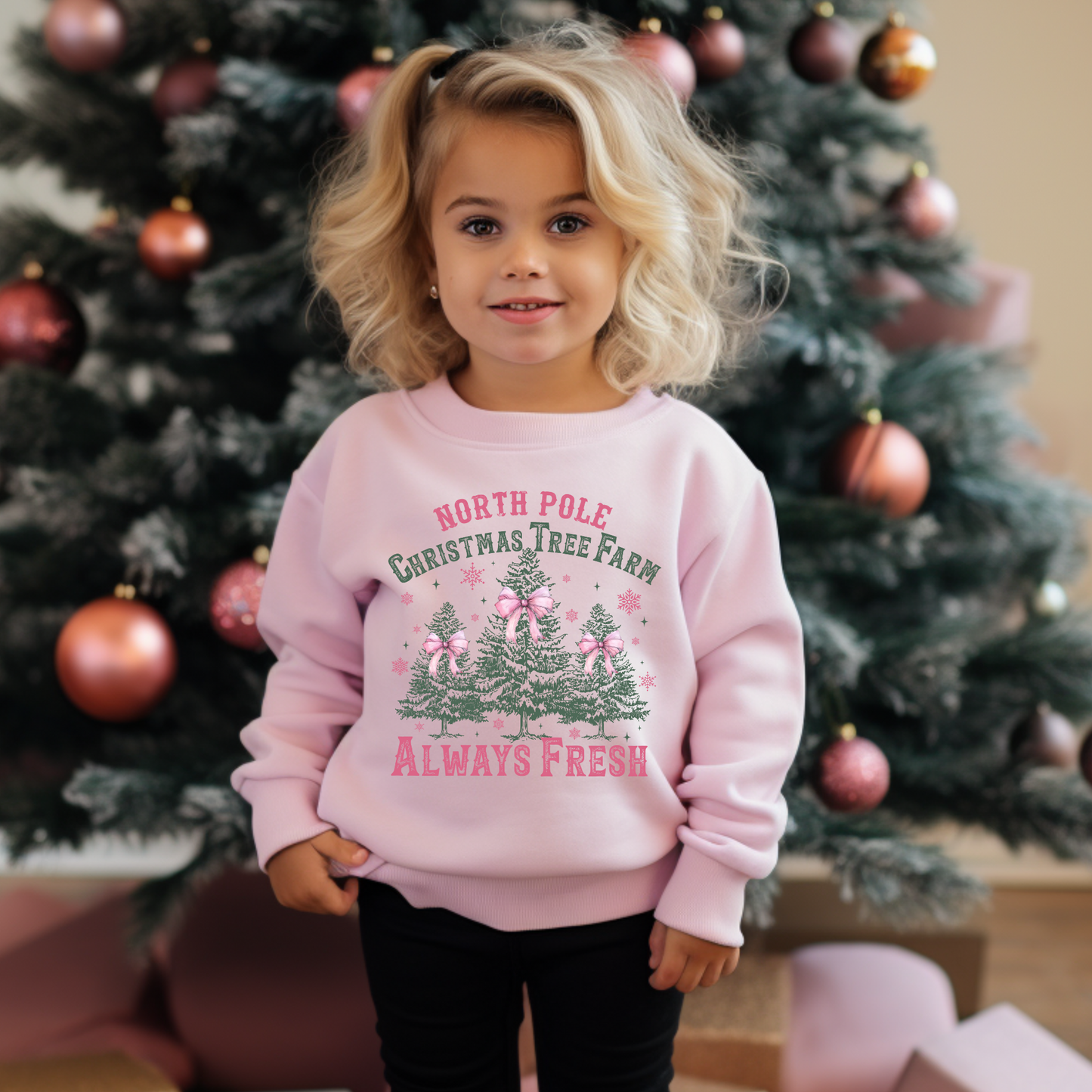 Pink Christmas Tree Farm