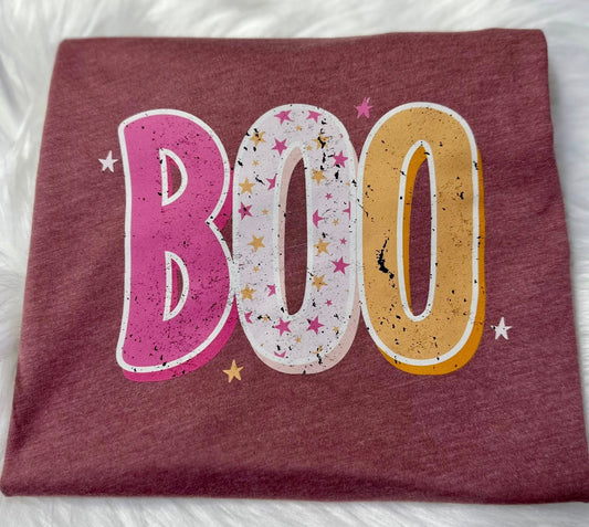 Pink Orange Boo- Toddler/Youth