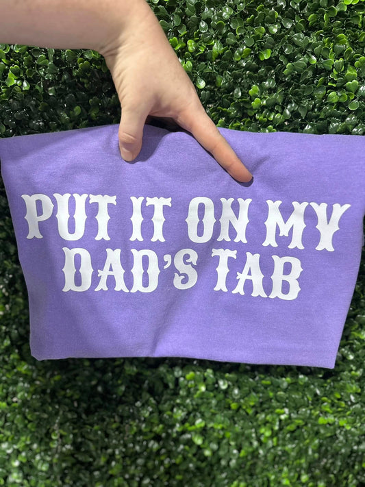 Put it on Dad's Tab