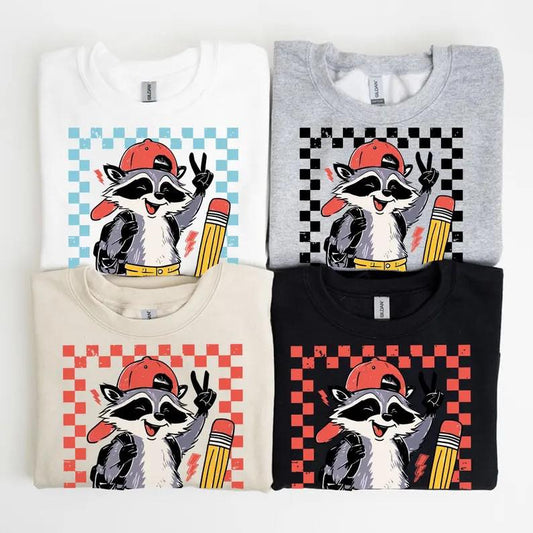 Racoon Back to School