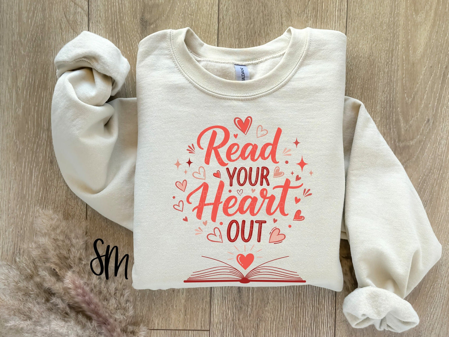 Read Your Heart Out- Open Books with Hearts
