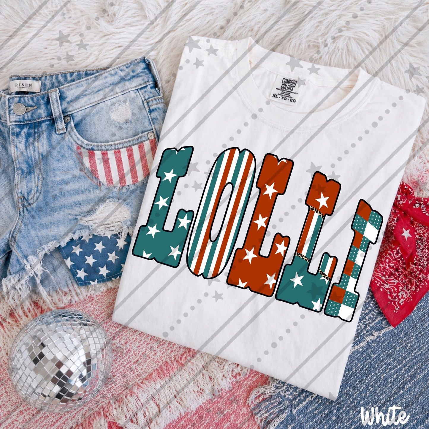 Retro 4th Lolli