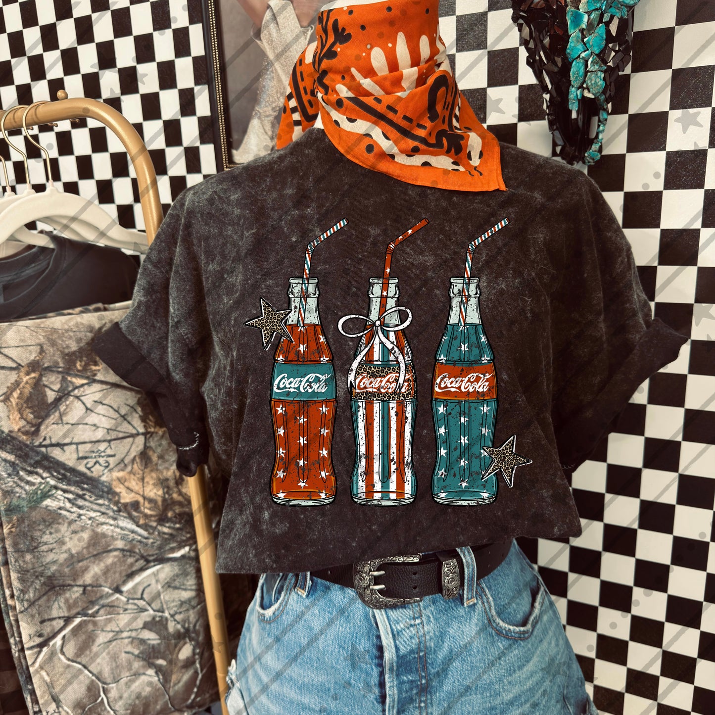 Retro Coke Bottles