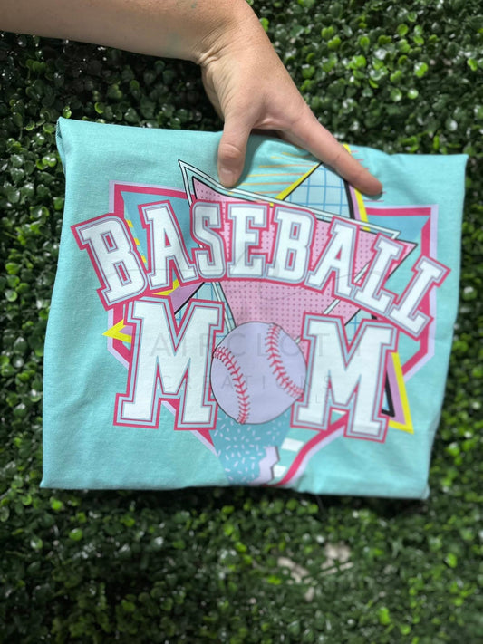 Retro Baseball Mom
