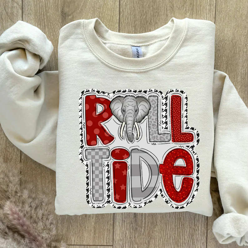 Roll Tide with Elephant