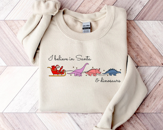 Santa and Dinosaurs